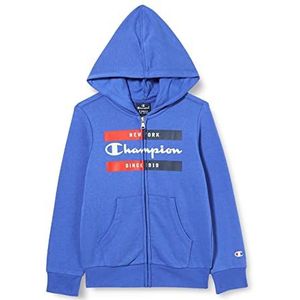 Champion Legacy Graphic Shop Powerblend Full Zip Sweatshirt met capuchon, Kobaltblauw, 3-4 jaar kinderen