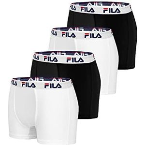 Fila Boxershorts voor heren (4 stuks), Opmerking:, M