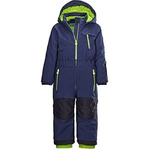 Killtec Gauror Jr Skioverall voor jongens, sneeuwbroek met capuchon, donkerblauw, 116 EU