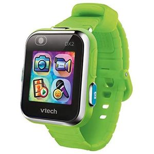 VTech - Kidizoom Smart Watch DX2, smartwatch voor kinderen, dubbele camera, video's, games, groen, ESP versie (80-193887)