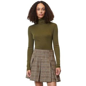 Gebreide Trui - Fijne Ribgebreide Structuur - Tonale Corozzo-Knoop