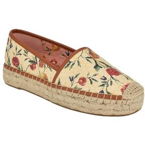 GUESS Joelya Ballet Flat voor dames, Bloemen Multi 110, 39.5 EU