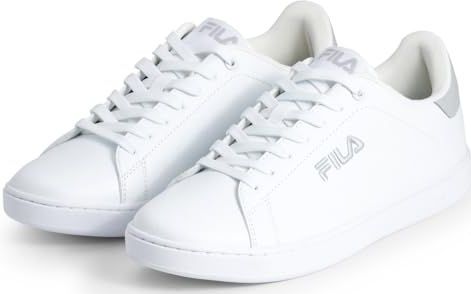 FILA Courtbay Line Sneakers voor dames, wit-grijs-violet, 37 EU, Wit Gray Violet, 37 EU