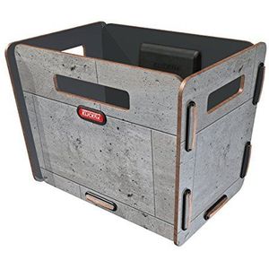KLICKfix Fiets tas wielbox 1 stuur beton, 0324B