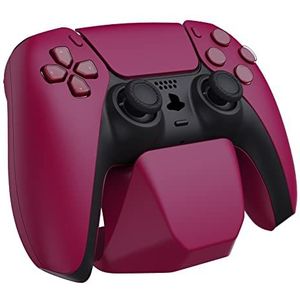 PlayVital Display Stand Houder voor ps5 / ps4 Controller,Universele Controller Stand voor Xbox Series X/S voor Switch Pro-Kosmisch Rood