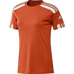 adidas Squadra 21 T-shirt met korte mouwen voor dames, team oranje/wit, XXS