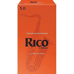 Rico 3.0 Sterkte Rieten voor Tenorsax (Pack van 25)