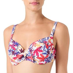 Sans Complexe Island Dream Bikinitop voor dames, bloemenwit, 34D, Bloemen Wit, 75D