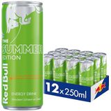 Red Bull Energy Drink Summer Edition, Curuba-Vlierbloesemsmaak, 12-pack - 12 x 250ml I Energiedrank met fruitige zomersmaak I Stimuleert Lichaam en Geest