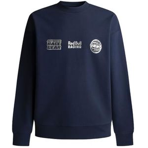 Red Bull Racing X Pepe Jeans Heren OUTLINE GRAPHIC CREW Sweatshirt, Blauw (ETON BLUE), M, Blauw (Eton Blue), M