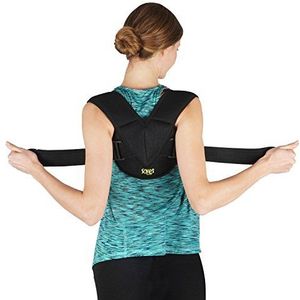 Clavicle Bandage by Soles - Adjustable, Flexible, Breathable Neoprene - Unisex - Improves Poor Posture & Osteoporosis, Clavicle Brace for Collarbone Injuries (Large - xLarge)