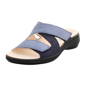 Think! dames CAMILLA chromfrei gegerbte nachhaltige Pantolette, NOTTE/KOMBI 8010