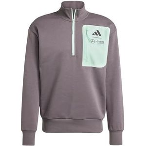 adidas - Performance Mercedes - AMG Petronas Formula One Team - Fleece Shirt - Grijs - Heren