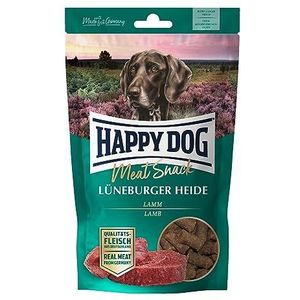 Happy Dog 60700 - Meat Snack Lüneburger Heide - traktatie voor gevoelige honden van gedroogd lamsvlees - 75 g inhoud