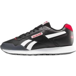 Reebok Unisex Glide Sneaker, Zwart Wit Vector Rood, 36.5 EU