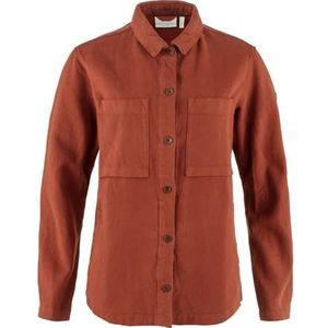 FJALLRAVEN 86986-215 Singi Flannel Overshirt W Dames Herfst Leaf Maat L, Autumn Leaf, L
