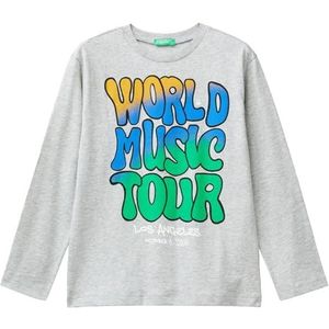 United Colors of Benetton t-shirt m/l, Grijs, 130