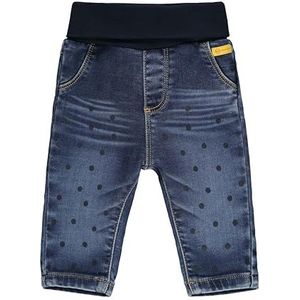 Steiff Baby-meisje confy jeans, blue indigo, 50, blue indigo, 50 cm