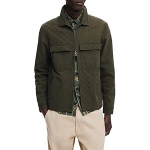 Desigual - Dubbele Ritssluiting Jas - Effen - Tussenjas - Regular Fit - Lang