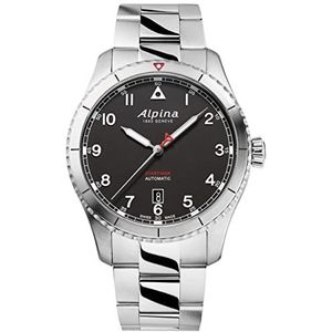 Alpina Automatisch horloge AL-525BW4S26B, zilver