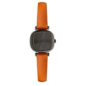 KOMONO Moneypenny Cognac Women's Japanese Quartz Analogue Watch with Leather Strap