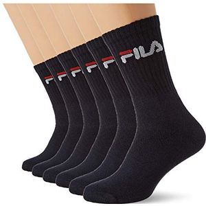 Fila F9505/6 Tennis 39/42 sokken, 400 grijs, unisex - volwassenen