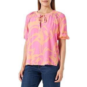 s.Oliver Damesblouse met korte mouwen, Oranje 44a3, 34