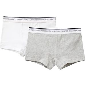 United Colors of Benetton Korte boxershorts voor kinderen en jongeren, Grijs, 90