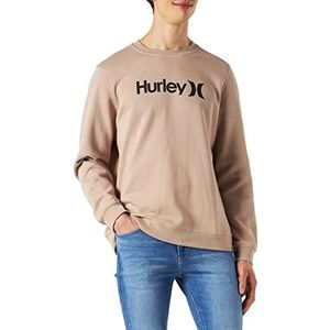 Hurley M Oao Seasonal Crew Fleece sweatshirt voor heren, taupe, S
