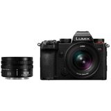 Panasonic - Lumix S5D - Digitale Camera - Zwart - 24,2MP - 4K 60P Opname - Inclusief S-R1840E 18-40mm & S-S50ME 50mm Lenzen