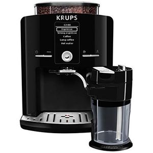 Krups EA8298 Volautomatische Espressomachine Latt'Espress One-Touch-Functie, 1,7 L, 15 Bar, LC Display, Cappuccinatore, Zwart