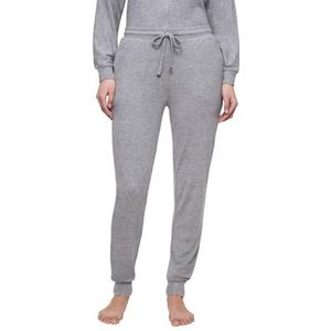 Cozy Comfort Cozy Trouser X Medium Grey Melange, Medium grijs (grey melange), 36