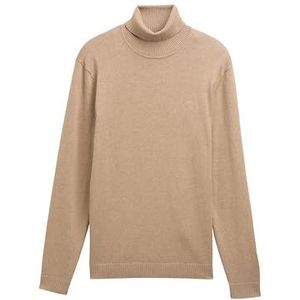 TOM TAILOR - Coltrui - Cappuccino - Knitwear - Lange Mouw