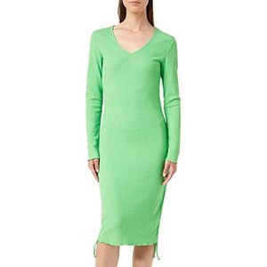 PCBENDY LS Ruching Dress BC, groen (irish green), XL