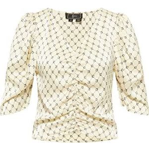 faina blouse shirt dames 19523975, wit, L