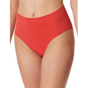 Schiesser Dames Maxislip-Invisible Soft Ondergoed, rood_166916, 36, Rood_166916, 36