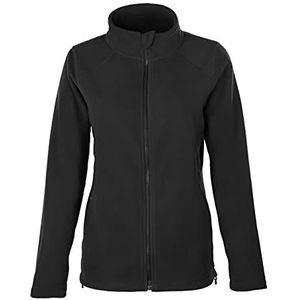 HRM Dames Fleece Jas met Rits, Donkergrijs, Maat M I Vrouwen Premium Fleecejack Gemaakt van Micro Polar Fleece I Functionele Jas voor Vrouwen I Werkkleding I Hoogwaardige & Duurzame Dameskleding