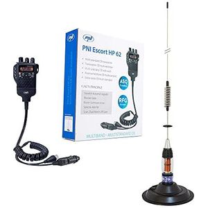 PNI - Escort HP 62 - CB Radio - Zwart - Inclusief Magnetische Basis