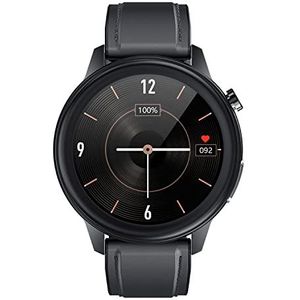 Aiwa Smartwatch SW-500, smartwatch voor heren en dames, met oxymeter (SpO2), 3,6 cm (1,4 inch), display met temperatuurcontrole, hartslagmeter, slaapmonitor, stappenteller, activiteitsarmband,