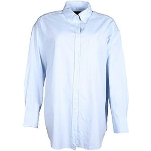 GANT Dames OS Luxury Oxford BD Shirt Klassiek hemd, Muted Blue, Standaard, Muted Blue, 44