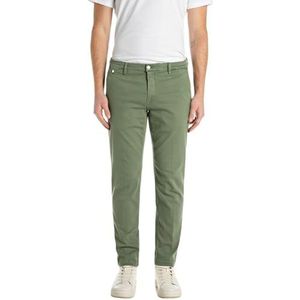REPLAY - Hyperchino - Chino Broek - Groen - 29W / 32L
