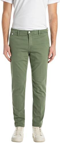 REPLAY - Hyperchino - Chino Broek - Groen - 29W / 32L