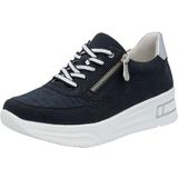 Sneakers - Imitatieleer - Gevoerd - Ronde Neus - Middelhoge Hak