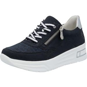 Sneakers - Imitatieleer - Gevoerd - Ronde Neus - Middelhoge Hak