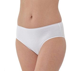 Schiesser Dames slip katoen stretch Essentials ondergoed (3-pack), Wit_145425, 40
