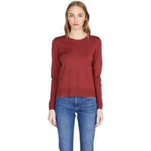 Sisley dames sweater, bruin 2t1, L