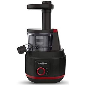 Moulinex ZU150810 Sapcentrifuge, koud, gemakkelijk te reinigen, vaatwasmachinebestendig, 150 W, 0,8 liter, kunststof, zwart