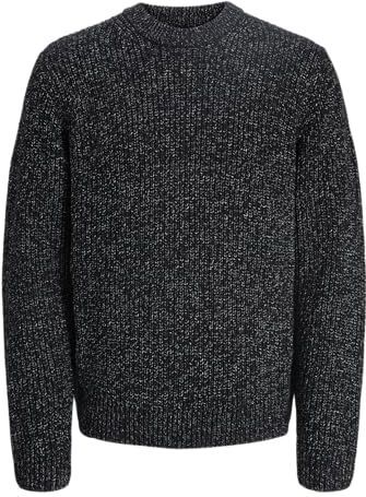 JACK & JONES Heren Jorbleecker gebreide ronde hals Bf, Sky Captain, L, Sky-kapitein, L