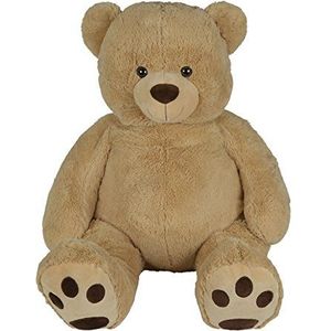 Nicotoy Teddybeer van Pluch - Beig - 135 C - Babygeschen - Geschikt Voor Kinderen van 0 Maanden