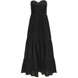 Onlfia - Lange Jurk - Strapless - Mouwloos - Broderie Anglaise - Regular Fit